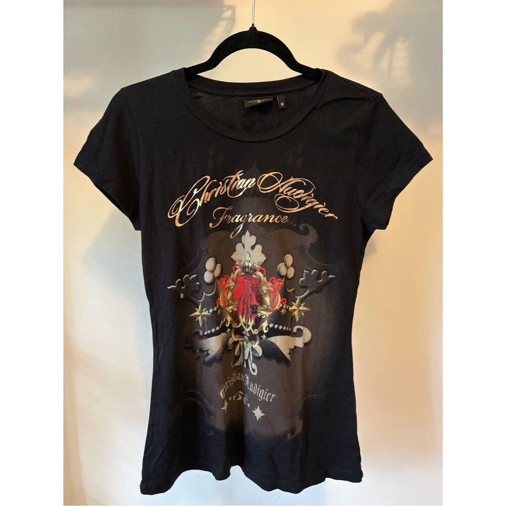 Christian Audigier Authentic Graphic Tee | Y2K | Size Medium